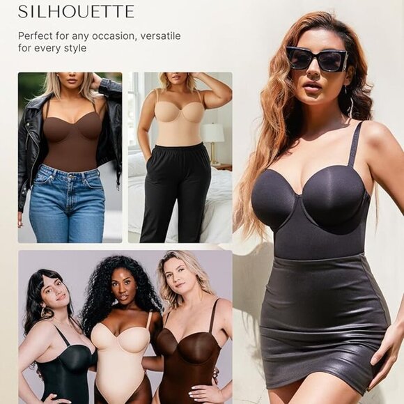 SHAPELLX Shapewear Bodysuit - Picture 5 of 9